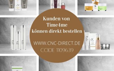 CNC OnlineShop – Kunden von Time4me können direkt bestellen | Code: 1109639
